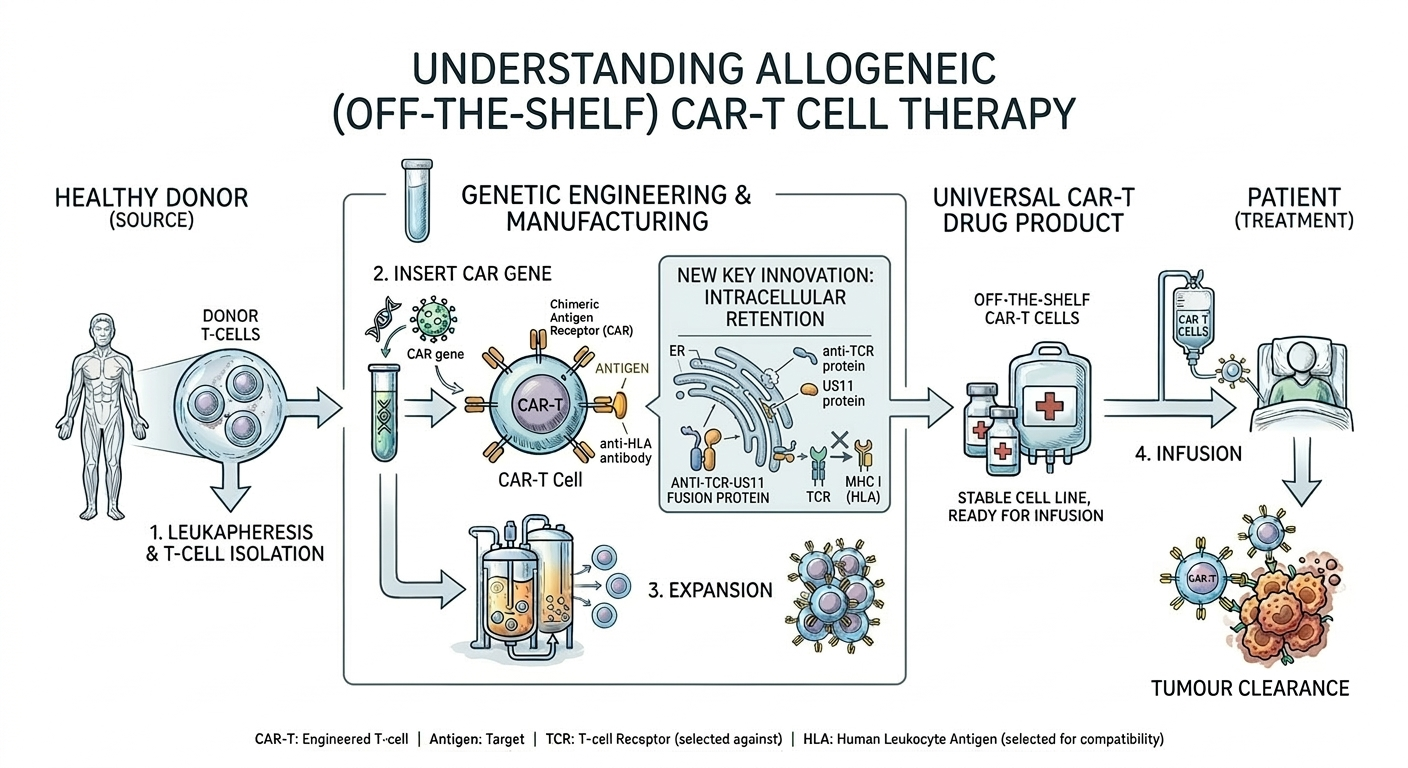 Understanding allogeneic (off-the-shelf) CAR-T cell therapy